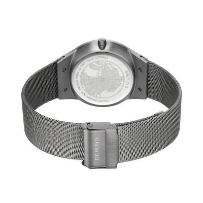 Bering Classic 15940-377 Herrenuhr Grau • Saphirglas • Milanaise-Armband, Bild 7