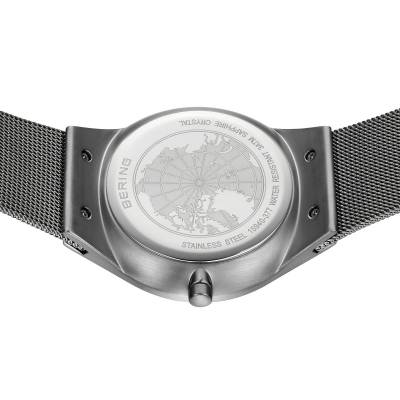 Bering Classic 15940-377 Herrenuhr Grau • Saphirglas • Milanaise-Armband, Bild 6