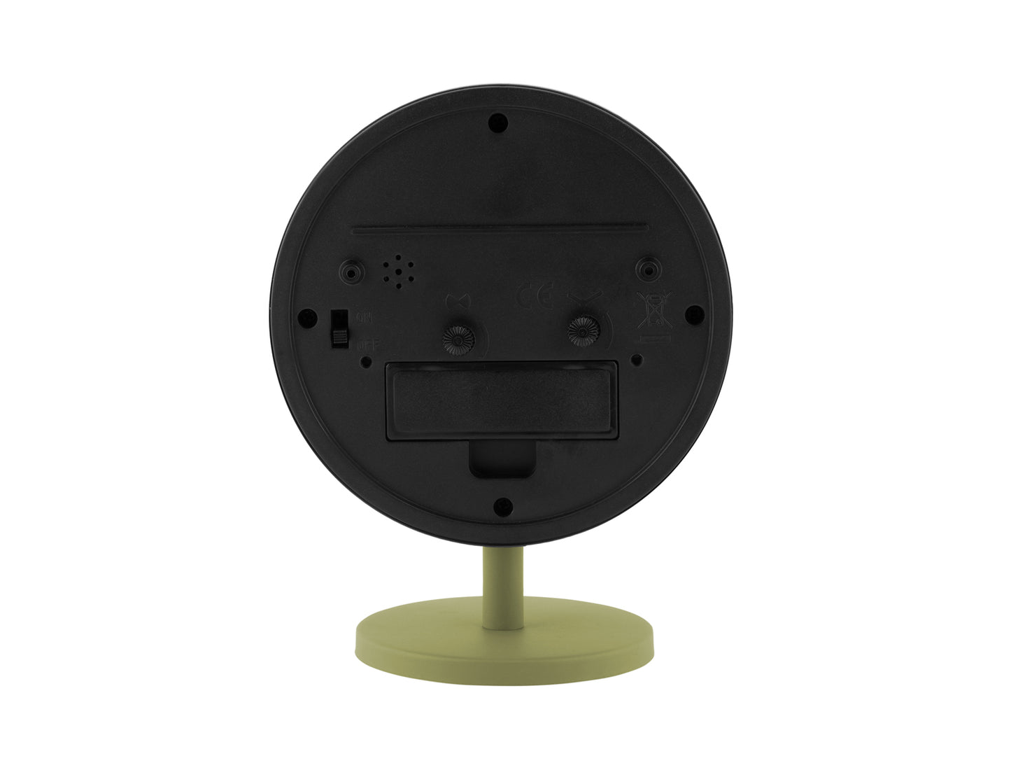 Karlsson Brisk Dome KA6027GR Wecker Armeegrün • Geräuschloses Sweep-Uhrwerk • Design von Armando Breeveld, Bild 5