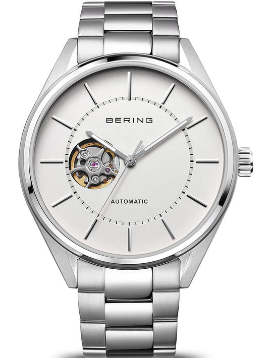 Bering Automatic 16743-704 Herrenuhr Silber • Saphirglas • Premium Slim Automatikwerk