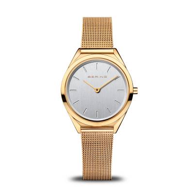 Bering Ultra Slim 17031-000 Damenuhr Silber • Saphirglas • Milanaise-Armband, Bild 8
