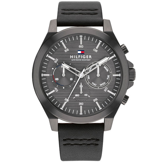 Tommy Hilfiger Lance 1710634 Herren • Chronograph-Optik • Mineralglas