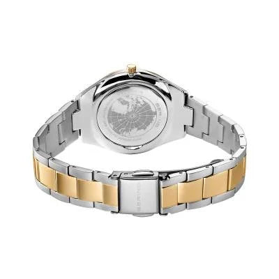 Bering Ultra Slim 17231-704 Damenuhr Silber/Gold • Saphirglas • Dänisches Design, Bild 8