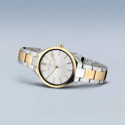 Bering Ultra Slim 17231-704 Damenuhr Silber/Gold • Saphirglas • Dänisches Design, Bild 5