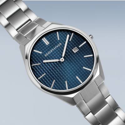 Bering Ultra Slim 17240-707 Herrenuhr Silber • Saphirglas • Minimalistisches Design, Bild 4