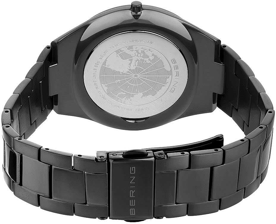 Bering Ultra Slim 17240-777 Herrenuhr • Kratzfestes Saphirglas • Ultraflaches Design