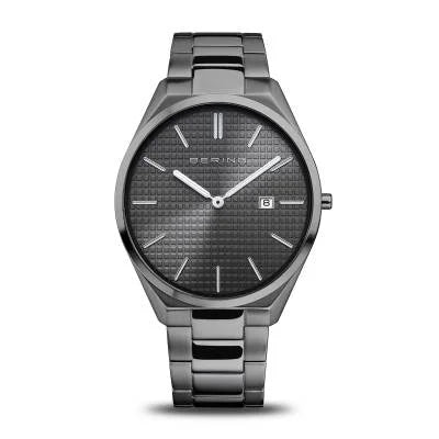 Bering Ultra Slim 17240-708 Herrenuhr Grün • Saphirglas • Quarzwerk, Bild 12