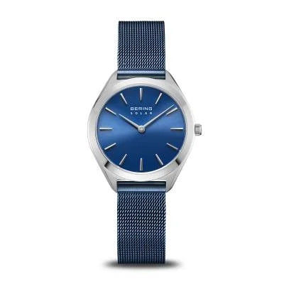 Bering Solar 17331-000 Damen Armbanduhr Silber • Saphirglas • Milanaise-Armband, Bild 9