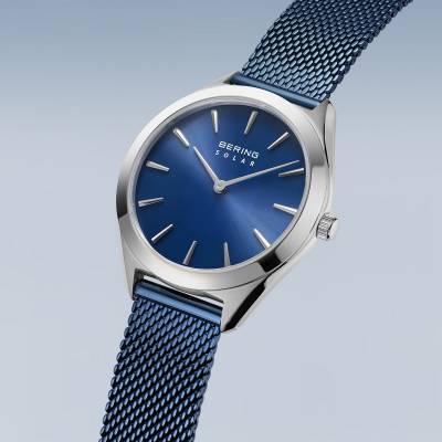 Bering Solar 17331-307 Damenuhr Blau • Saphirglas • Solarbetrieb, Bild 2