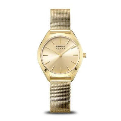 Bering Solar 17331-000 Damen Armbanduhr Silber • Saphirglas • Milanaise-Armband, Bild 11