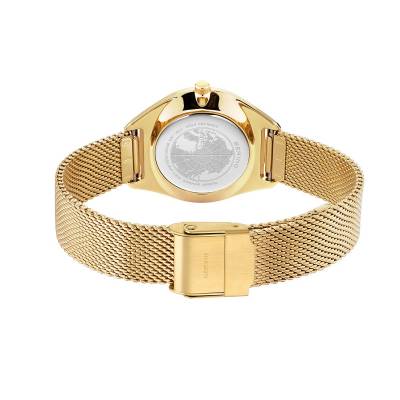 Bering Solar 17331-333 Damenuhr Goldfarben • Saphirglas • Solar-Quarzwerk, Bild 7