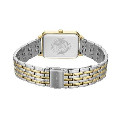 Bering Classic 17423-714 Damenuhr Bicolor • Saphirglas • Schlankes Quarzwerk, Bild 5