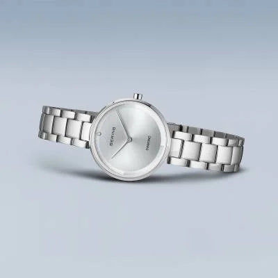 Bering Classic 17529-700 Damen Armbanduhr Silber • Saphirglas • Echter Diamant, Bild 4