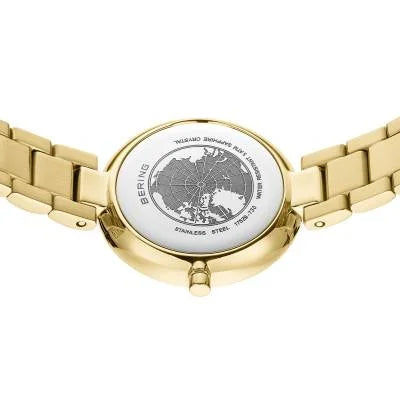 Bering Classic 17529-730 Damenuhr Gold • Saphirglas • Echter Diamant, Bild 6