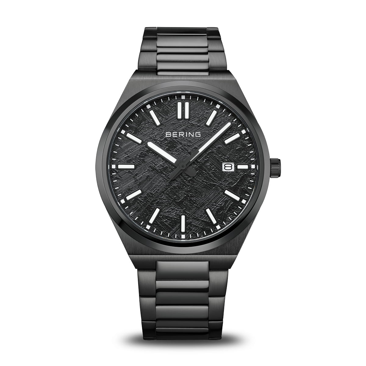 Bering Classic 17639-722 Herrenuhr Schwarz • Saphirglas • Quarzwerk
