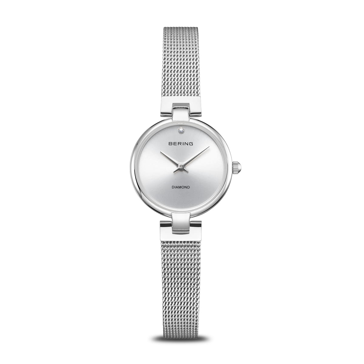 Bering Classic 17724-000 Damenuhr Silber • Saphirglas • Milanaise-Armband