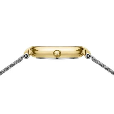 Bering Classic 17724-010 Damenuhr Gold • Saphirglas mit echtem Diamant • Milanese-Armband, Bild 6