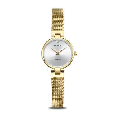 Bering Classic 17724-000 Damenuhr Silber • Saphirglas • Milanaise-Armband, Bild 8