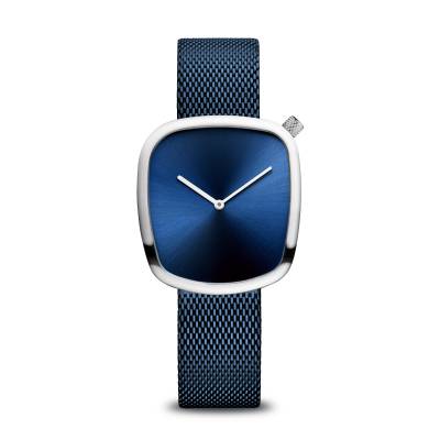Bering Pebble 18034-397 Damen Armbanduhr Blau • Saphirglas • Skandinavisches Design, Bild 11