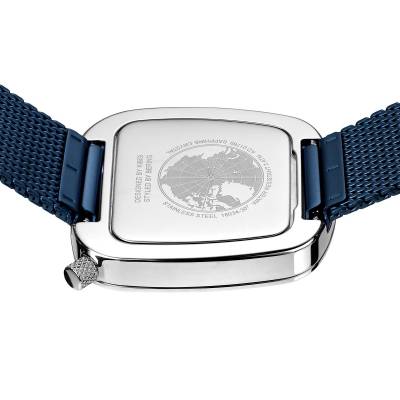 Bering Pebble 18034-307 Damen Armbanduhr Silber • Saphirglas • Milanaise-Armband, Bild 6