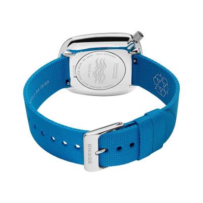 Bering Pebble 18040-308 Herren Armbanduhr Blau • Saphirglas • NATO-Textilband, Bild 7