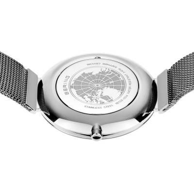 Bering Classic 18132-004 Damen Armbanduhr Silber • Saphirglas • Milanaise-Armband, Bild 6