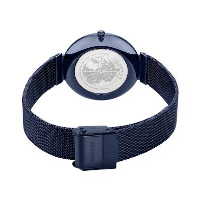 Bering Classic 18132-398 Damenuhr Blau • Saphirglas • Milanaise-Armband, Bild 7