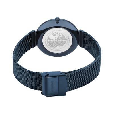 Bering Classic 18132-399 Damenuhr Blau • Saphirglas • Milanaise-Armband, Bild 9