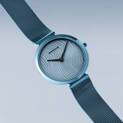 Bering Charity 18132-Charity2 Damen Armbanduhr Blau • Saphirglas • Milanaise-Armband, Bild 4