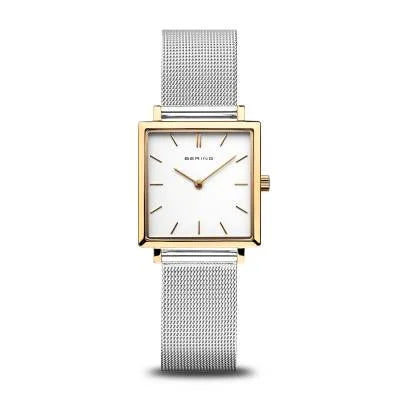Bering Classic 18226-334 Damenuhr Goldfarben • Saphirglas • Milanaise-Armband, Bild 9
