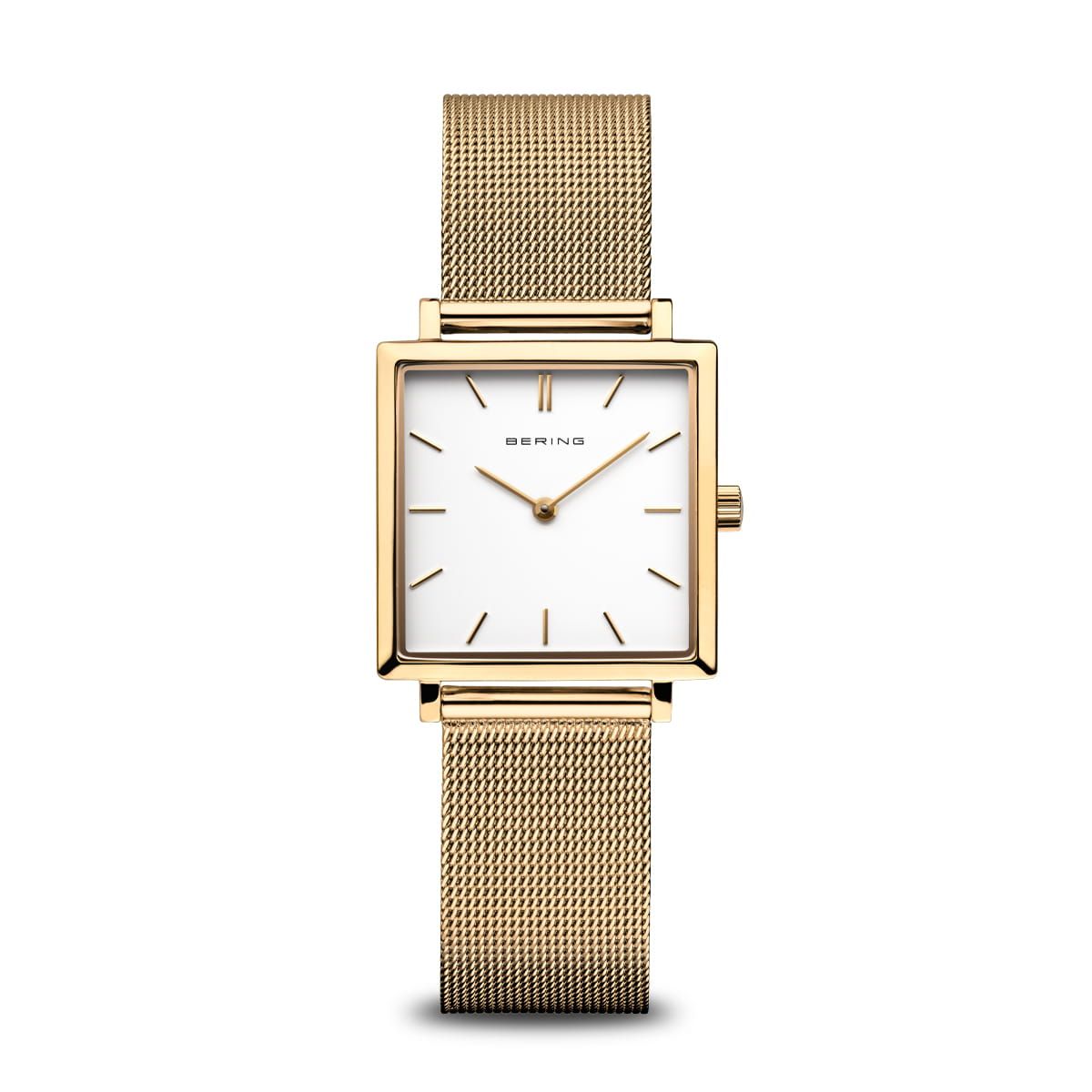 Bering Classic 18226-334 Damenuhr Goldfarben • Saphirglas • Milanaise-Armband