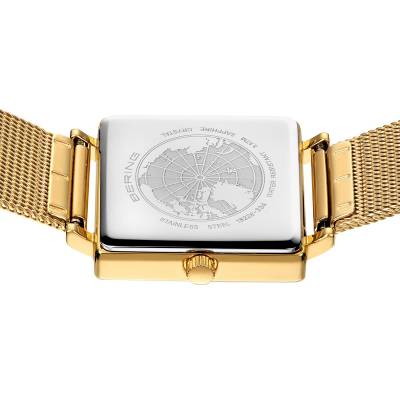 Bering Classic 18226-334 Damenuhr Goldfarben • Saphirglas • Milanaise-Armband, Bild 6