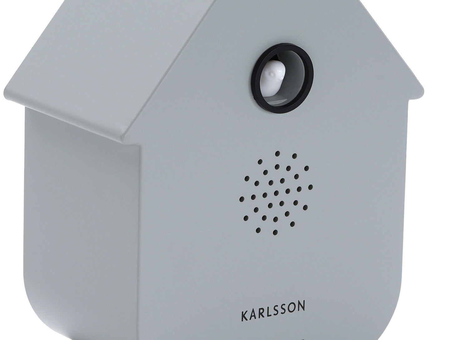 Karlsson Tischuhr Kunststoff • Modern Cuckoo Design • Grau, Bild 3