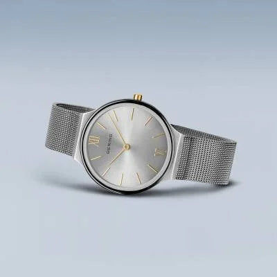 Bering Ultra-Slim 18434-010 Damenuhr Silber • Saphirglas • Milanaise-Armband, Bild 5