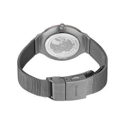 Bering Ultra Slim 18434-369 Damenuhr Grau • Saphirglas • Milanaise-Armband, Bild 8