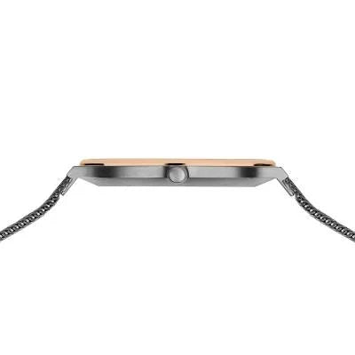 Bering Ultra Slim 18434-369 Damenuhr Grau • Saphirglas • Milanaise-Armband, Bild 6