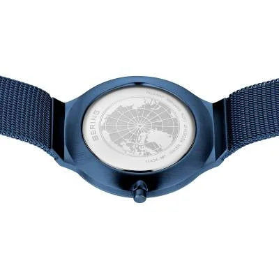 Bering Classic 18434-397 Damenuhr Blau • Saphirglas • Milanaise-Armband, Bild 7