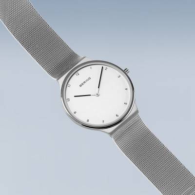 Bering Ultra Slim 18440-004 Damenuhr Silber • Saphirglas • Milanaise-Armband, Bild 5
