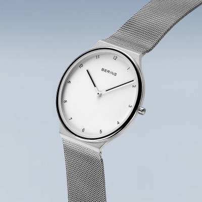 Bering Ultra Slim 18440-004 Damenuhr Silber • Saphirglas • Milanaise-Armband, Bild 4