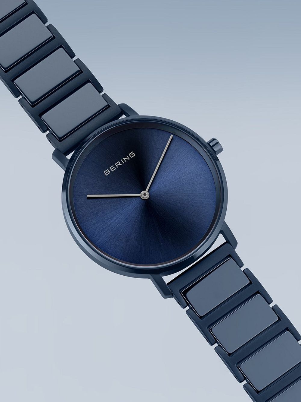 Bering Ceramic 18539-797 Herrenuhr Blau • Saphirglas • Hochtech-Keramikarmband, Bild 2