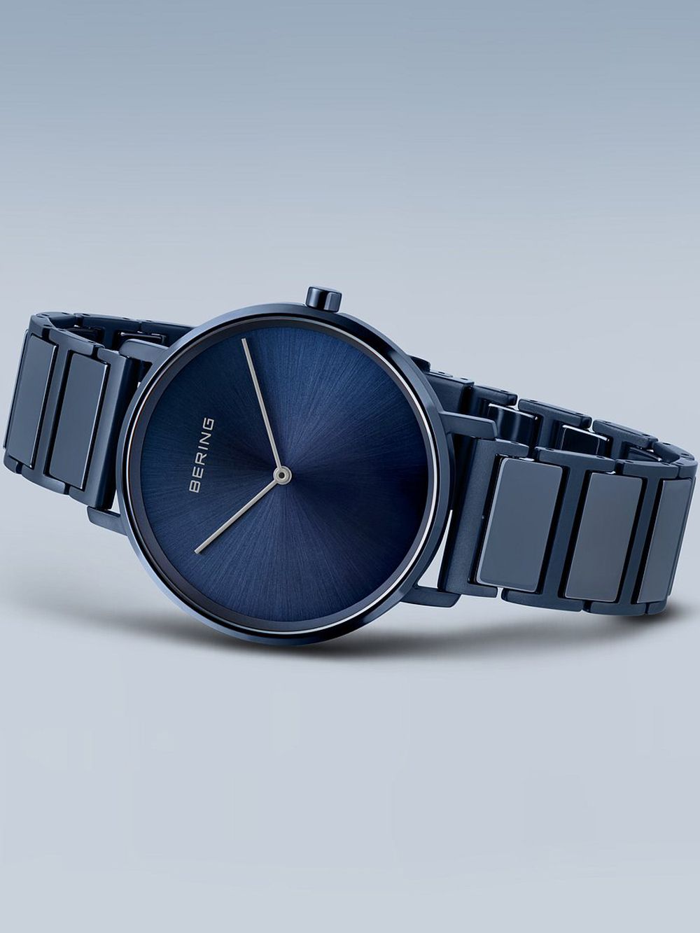Bering Ceramic 18539-797 Herrenuhr Blau • Saphirglas • Hochtech-Keramikarmband, Bild 4