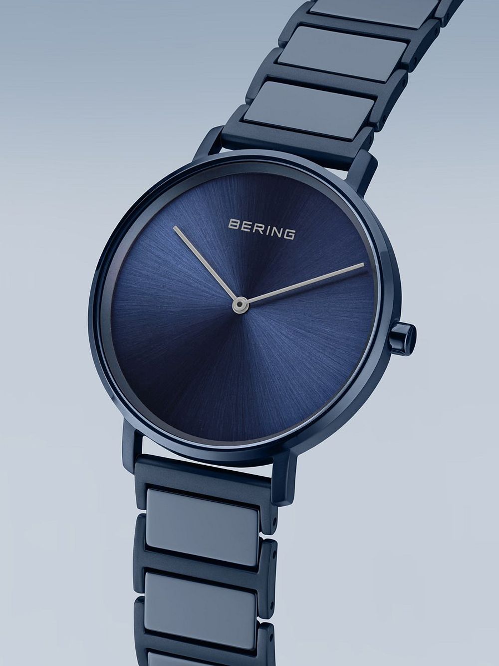 Bering Ceramic 18539-797 Herrenuhr Blau • Saphirglas • Hochtech-Keramikarmband, Bild 3