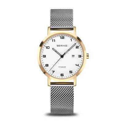 Bering Titanium 18634-404 Damenuhr Silber • Saphirglas • Titangehäuse, Bild 7