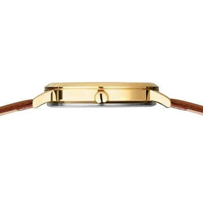 Bering Titanium 18634-534 Damenuhr Gold • Saphirglas • Leichtgewichtiges Titan, Bild 5