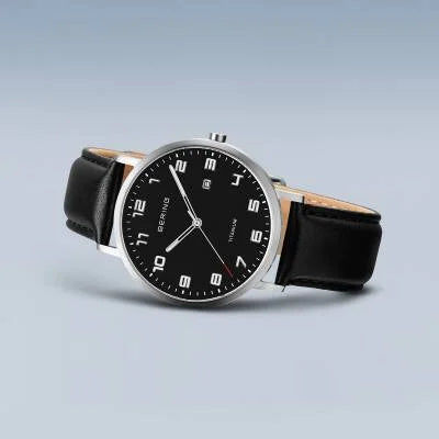 Bering Titanium 18640-402 Herrenuhr Silber • Saphirglas • Leichtes Titangehäuse, Bild 4