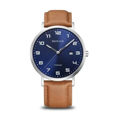 Bering Titanium 18640-404 Herrenuhr Silber • Saphirglas • Titangehäuse, Bild 12