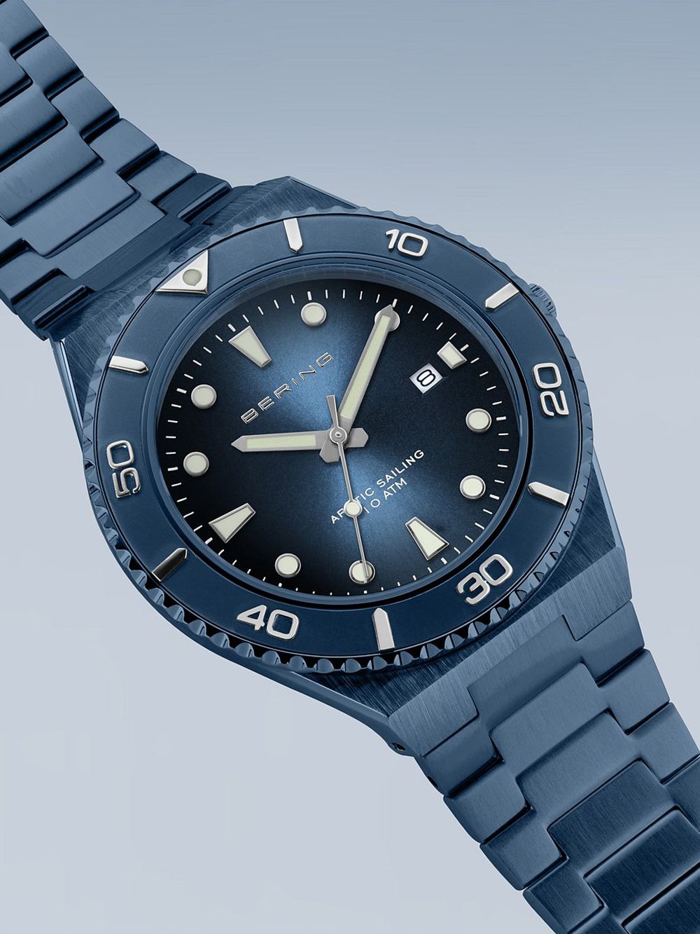 Bering Classic 18940-797 Herren Armbanduhr Blau • Saphirglas • 10 ATM Wasserdicht, Bild 3