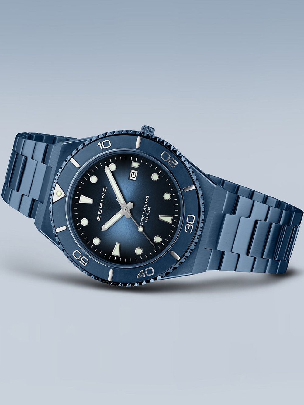 Bering Classic 18940-797 Herren Armbanduhr Blau • Saphirglas • 10 ATM Wasserdicht, Bild 4