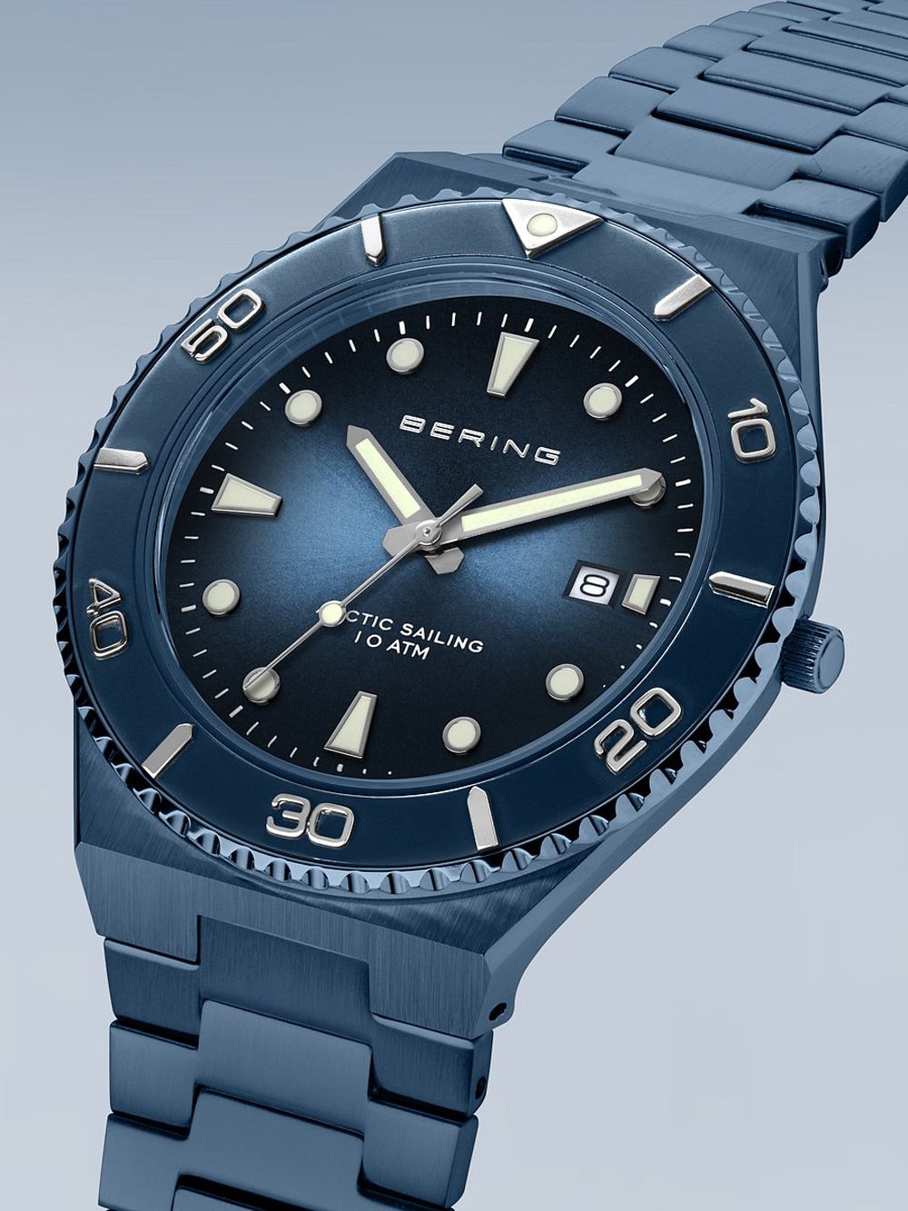 Bering Classic 18940-797 Herren Armbanduhr Blau • Saphirglas • 10 ATM Wasserdicht, Bild 2
