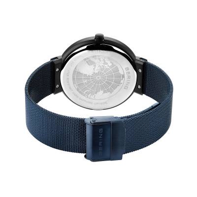 Bering Classic 19039-327 Herrenuhr Schwarz • Saphirglas • Milanaise-Armband, Bild 5